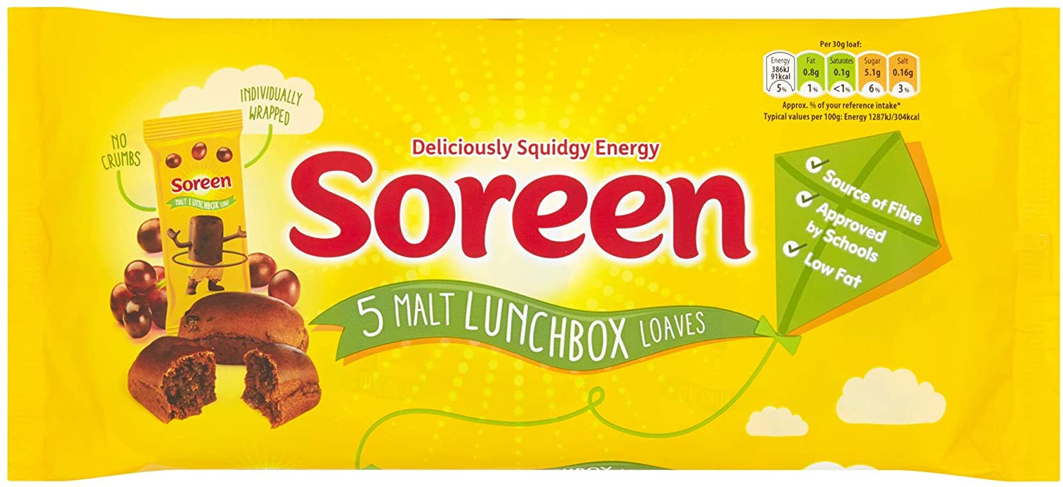 330357.jpg Soreen Malt Lunchbox Loaves, Pack of 30 x 30gram - Image 1