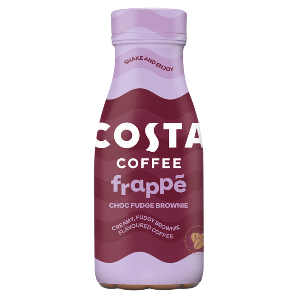 5017726428747.jpg Costa Coffee Frappe Choc Fudge Brownie Pack of 12x250ml - Image 1