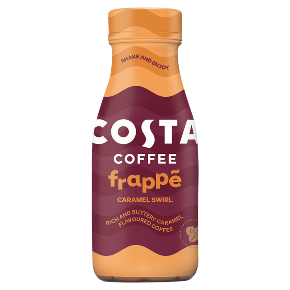 5449000312778.jpg Costa Coffee Frappe Caramel Swirl Pack of 12x250ml - Image 1