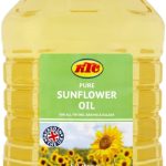 KTC Sunflower Cooking Oil For Cooking Baking - 5 Litres