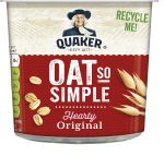 Quaker Oat So Simple Original Porridge Pots Pack of 8x45g