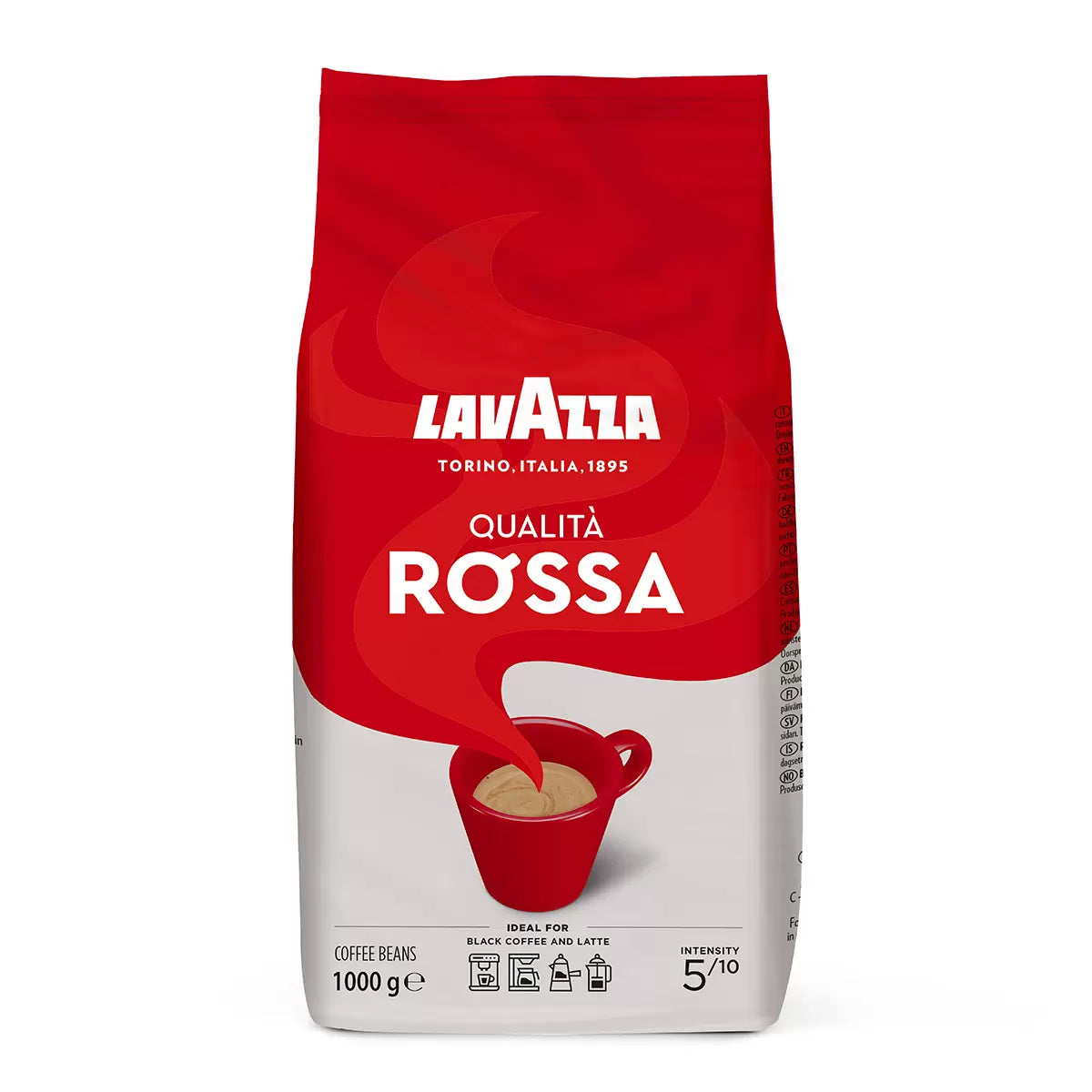 86606609874974.jpg Lavazza Qualita Rossa Coffee Beans Pack of 1kg - Image 1
