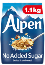 Alpen No Added Sugar Muesli Pack of 2x1.1kg