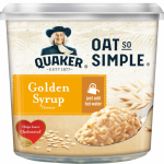 Quaker Oat So Simple Golden Syrup Porridge Pot Pack of 8 x 57g