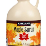 Kirkland Signature 100% Pure Grade A Amber Maple Syrup Pack of 1x1L