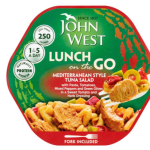 John West Mediterranean Style Lunch On The Go, 6 x 220g