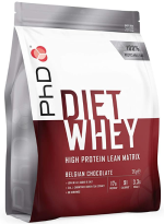 PHD Diet Whey Belgian Chocolate Whey Protein Powder, 2kg