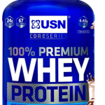 USN Premium Whey Chocolate Protein Powder, 2.28kg