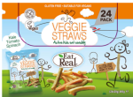 Eat Real Veggie Straws Pack of 24 x 20g