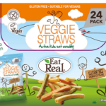 Eat Real Veggie Straws Pack of 24 x 20g
