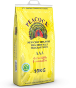 Peacock Thai Hom Mali Fragrant Rice Pack of 10kg