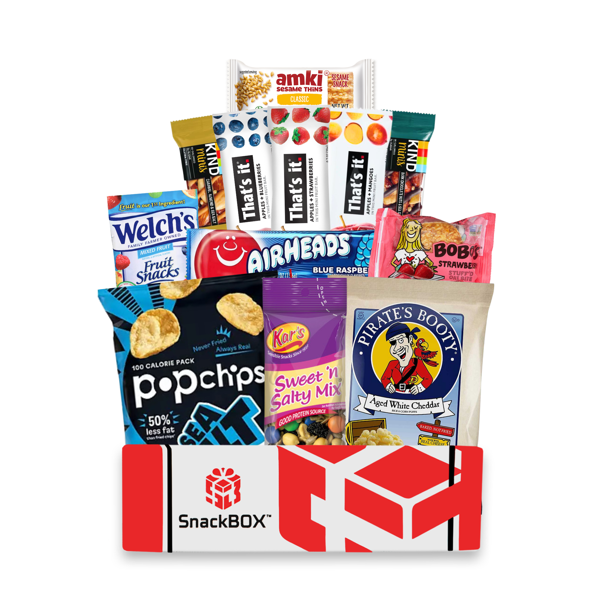 GF12_ct_2024_Main_2.png Gluten Free Sweet and Salty SnackBOX Care Package (12 Snacks) - Image 1