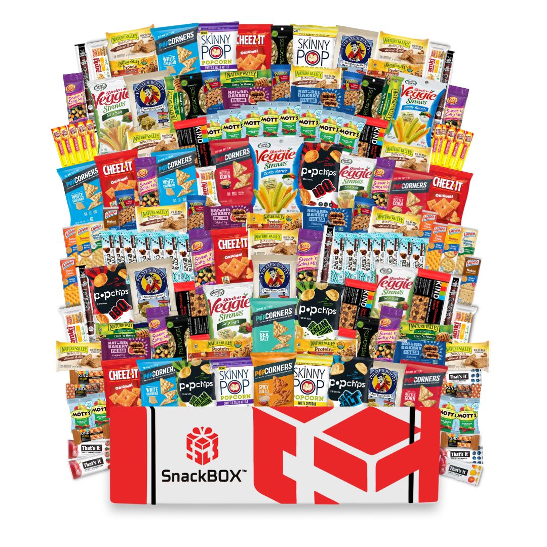 Healthy_150_Office_Catering_Box_Subscription_Program_2024.jpg HEALTHY Office Variety Catering Care Package (150 Snacks) | By SnackBOX - Image 1