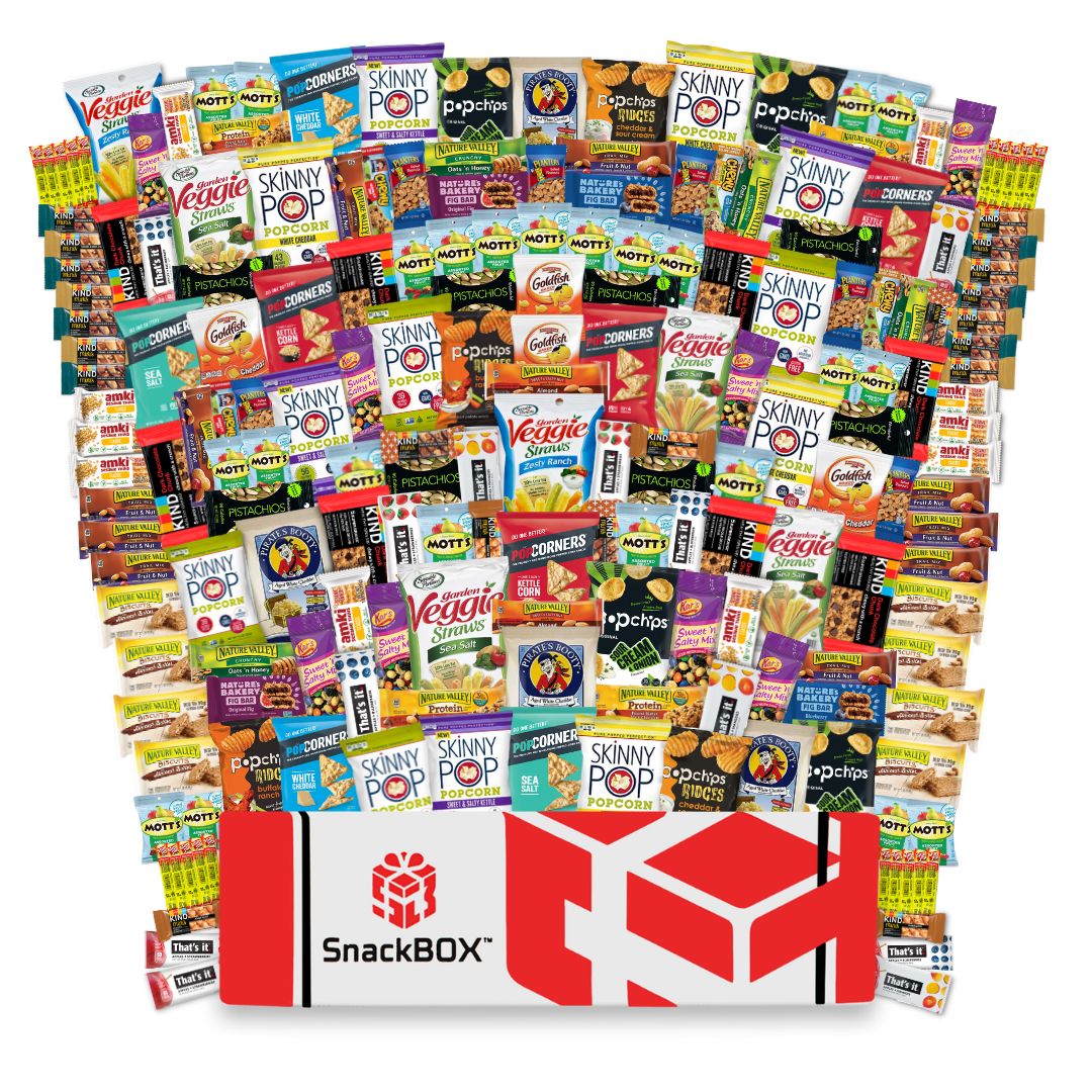 Healthy_200_Office_Catering_Box_Subscription_Program_2023_3.jpg HEALTHY Office Variety Catering Care Package (200 Snacks) | By SnackBOX - Image 1