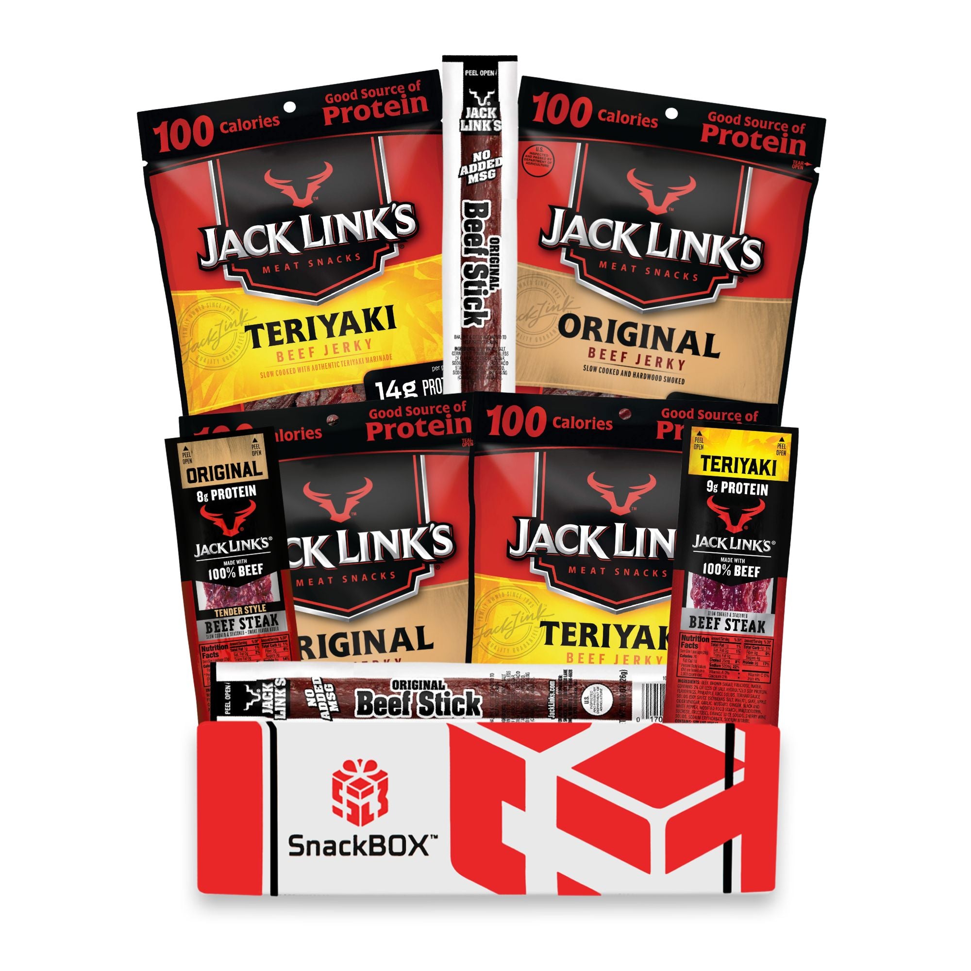 JackLink8Count2024.jpg Jack Link's Beef Jerky Care Package (8 Snacks) - Image 1