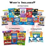 Movie Night Care Package | Candies, Chips, and Cookies Assortment Care Package (40 Snacks) - Image 2