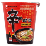 Nongshim Shin Cup Noodle Soup Pack of 6 x 68g
