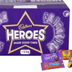 Cadbury Heroes 2 Kg (Pack of 2) Chocolate Bulk Sharing Box, Milk Chocolates Individually Wrapped, - Image 3