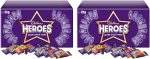Cadbury Heroes 2 Kg (Pack of 2) Chocolate Bulk Sharing Box, Milk Chocolates Individually Wrapped, - Image 2