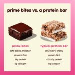Prime Bites Protein Brownie | High Protein, Collagen Fortified Low Sugar Treat |12 Bars per Box (Buy 1 get 2) - Image 24