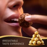 Ferrero Rocher Premium Pralines Milk   Hazelnut Chocolate Gift Boxes, Individually Wrapped Gifts, 12 Packs (62.5g each) - Image 4