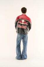 Red Bull Leather Racing Jacket - VELOCE