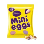 Cadbury Chocolate Mini Eggs 1kg Bag. Giant Sharing Bag 1Kg. New