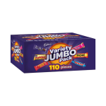 Cadbury Variety Jumbo Pack 110 Pieces 1.56kg